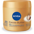 Nivea Cocoa Butter Body Cream With Deep Nourishing Serum, 15.5 Ounce