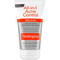 Neutrogena All In 1 Acne Control Daily Scrub 4.2 Fl Oz Tube