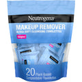 Neutrogena Makeup Remover Wipes, Individually Wrapped Daily Face Wipes For Waterproof Makeup, Travel & On-the-Go Singles