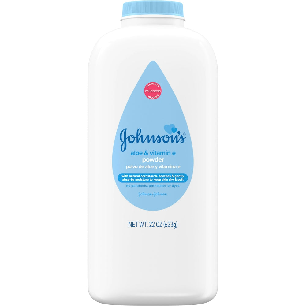 Johnson's Naturally Derived Cornstarch Baby Powder 22 oz