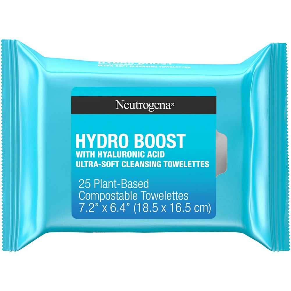 Neutrogena Hydro Boost Face Cleansing & Makeup Remover Wipes
