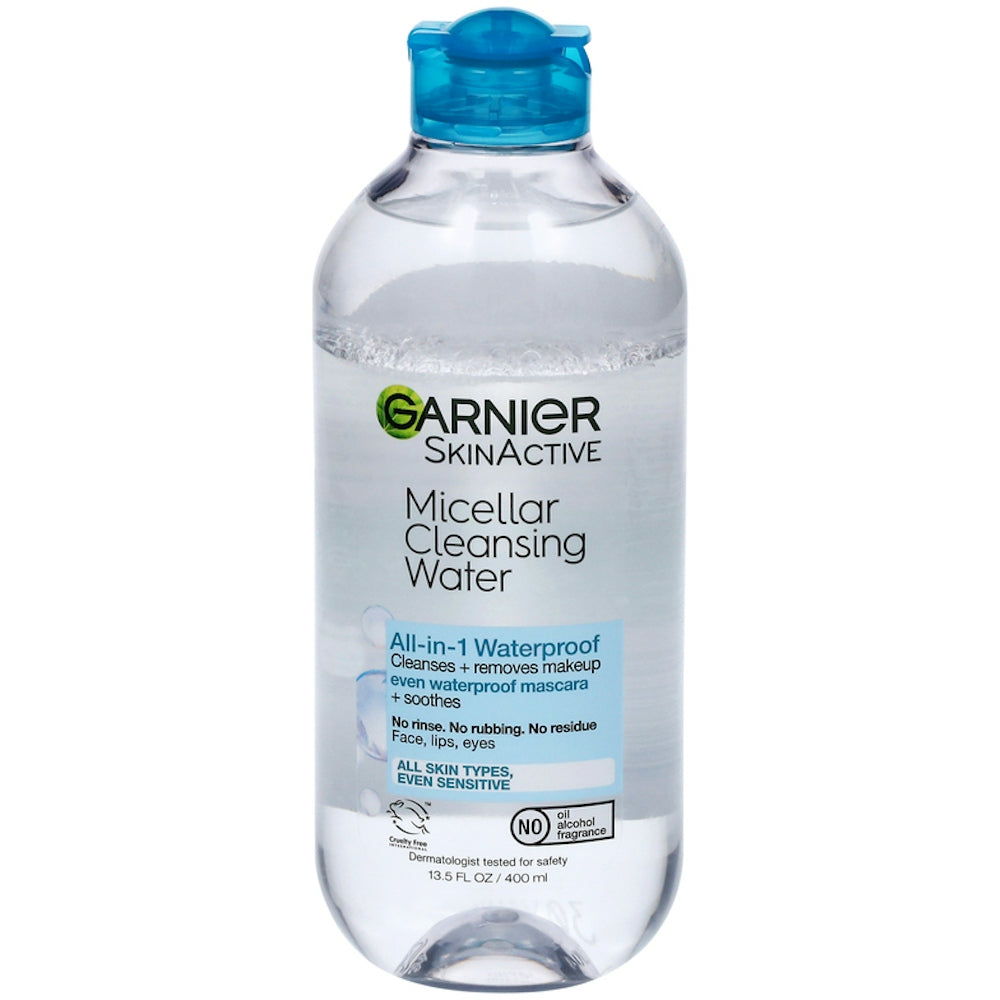 Garnier SkinActive Waterproof Micellar Cleansing Water 13.5 Fl Oz