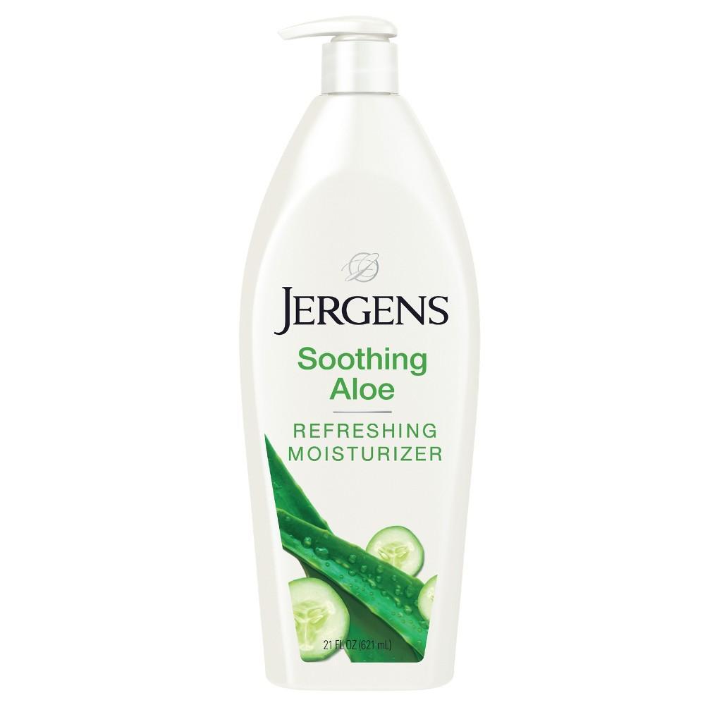 Jergens Soothing Aloe Refreshing Moisturizer Lotion 21 oz