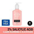 Neutrogena Oil Free Acne Wash Pink Grapefruit Cleanser 177ml